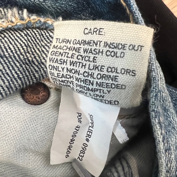 Polo Ralph Laure Denim Patchwork Reworked Skirt Pencil Jean 10 Streetwear - Picture 9 of 10